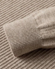 VILHELM™ | BASIC-PULLOVER MIT HALBEM REIẞVERSCHLUSS