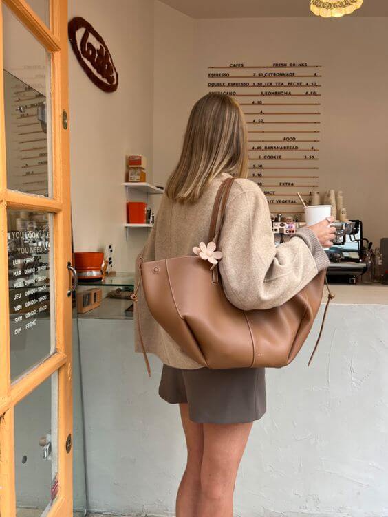 Vintage Tote bag Damen | Geräumiges Design & stilvoller Auftritt