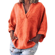 Vita- Langarm T-Shirt Mit Selbstbewusstem Stil