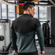 Texaro | Atmungsaktives Kompressionsshirt für Herren Langarm