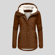 Wasserdichte Winterjacke mit praktischer Kapuze