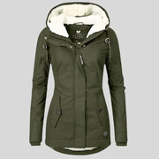 Wasserdichte Winterjacke mit praktischer Kapuze