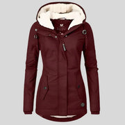 Wasserdichte Winterjacke mit praktischer Kapuze