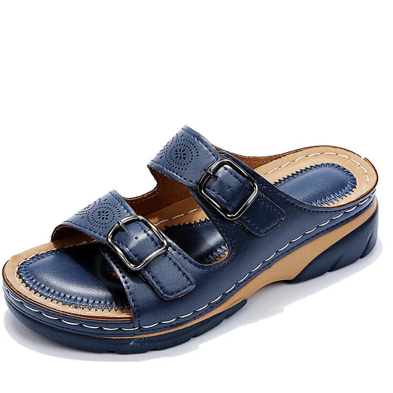 Weiche Leder Sandalen Damen | Sommerschuhe für Alltag