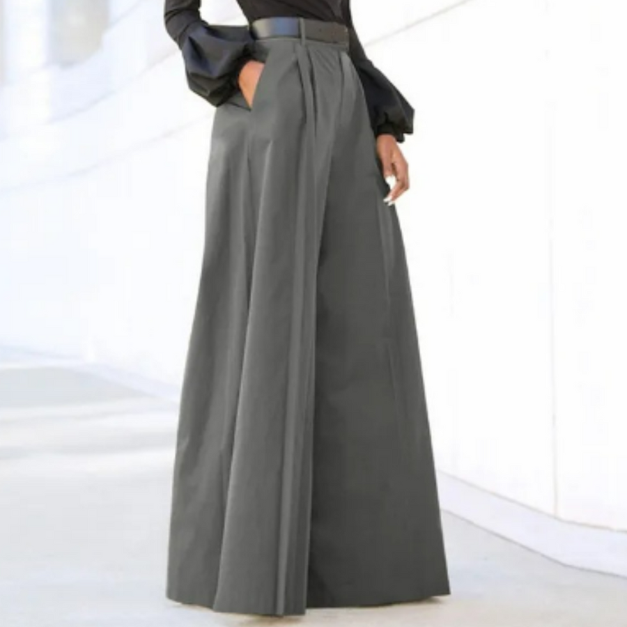 Weite Hose Damen Palazzo | Hoher Bund & Elegante Weite