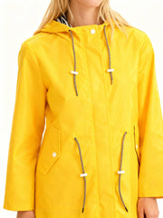 Cappotto impermeabile con cappuccio | Cappotto da donna per la mezza stagione
