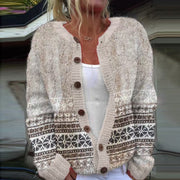 Lotte | Vintage Isländische Strickjacke