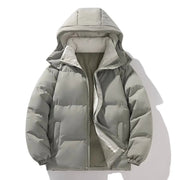 Stylische Parka-Winterjacke Für Herren | Abnehmbare Kapuze