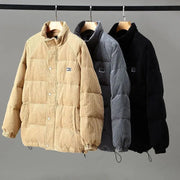 William | Elegante Herrenjacke für Winter Cordmaterial