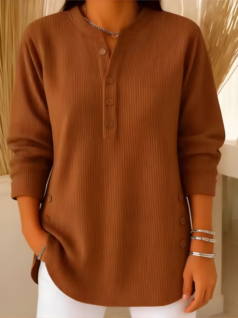 Winnie™ - Klassischer Rundhalsausschnitt Pullover