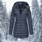 Winterjacke Damen | Steppjacke Damen | Abnehmbare Kapuze & wasserabweisende Oberfläche