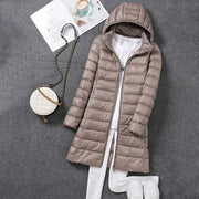 Winterjacke Damen | Steppjacke Damen | Lang geschnitten: mehr Wärmegefühl & Schutz