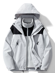 Winterjacke Damen | Übergangsjacke Damen | 3-in-1 Design: schnell anpassbar & zuverlässig bequem