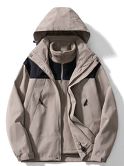Winterjacke Damen | Übergangsjacke Damen | 3-in-1 Design: schnell anpassbar & zuverlässig bequem