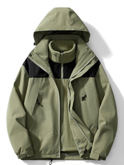 Winterjacke Damen | Übergangsjacke Damen | 3-in-1 Design: schnell anpassbar & zuverlässig bequem