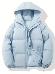 Winterjacke Herren | Steppjacke Herren | Integrierte Kapuze & elastische Abschlüsse