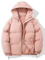 Winterjacke Herren | Steppjacke Herren | Integrierte Kapuze & elastische Abschlüsse