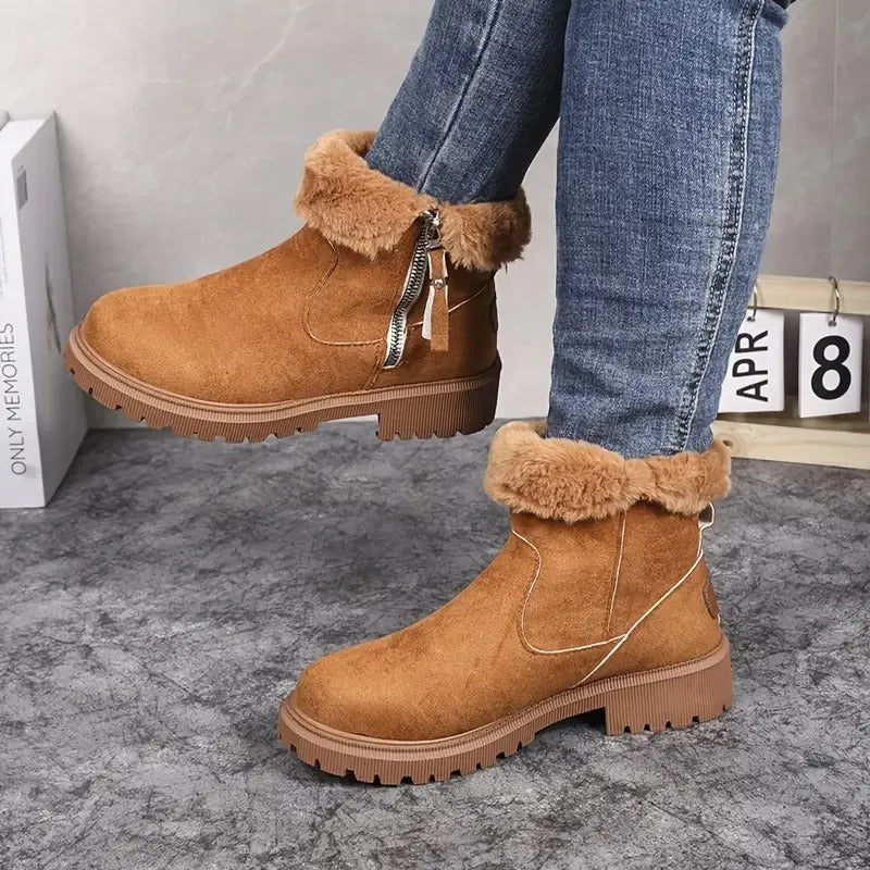 Winterstiefel Damen | Profilsohle für starken Grip | Damen Winterboots