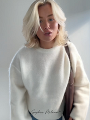 Elena | Mohair Crewneck Pullover
