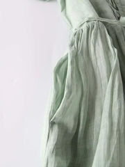 Elina | Feminin geschnittenes Leinenkleid
