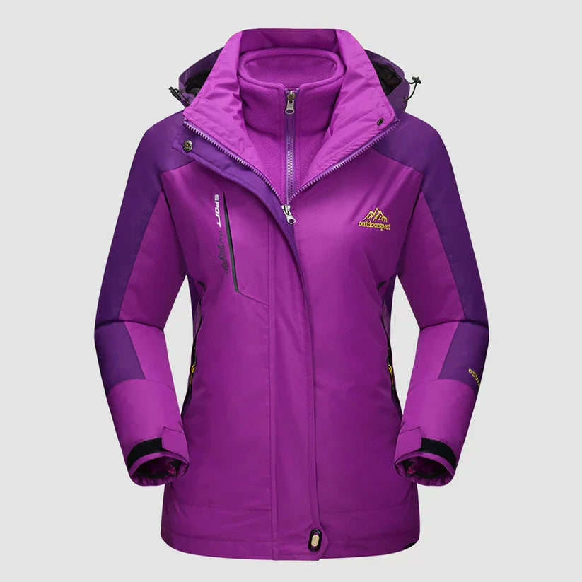 MILLICENT - WASSERDICHTE 3-IN-1-JACKE