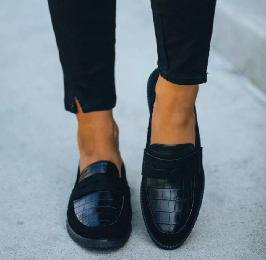 Elegante Damen Pumps Schwarz – Veganes Leder, Büro & Anlass