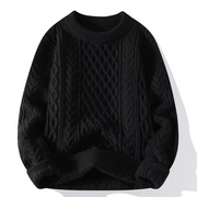 Emma | Damen Frühjahrs Strukturierter Rundhals-Pullover
