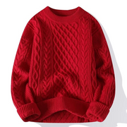 Emma | Damen Frühjahrs Strukturierter Rundhals-Pullover