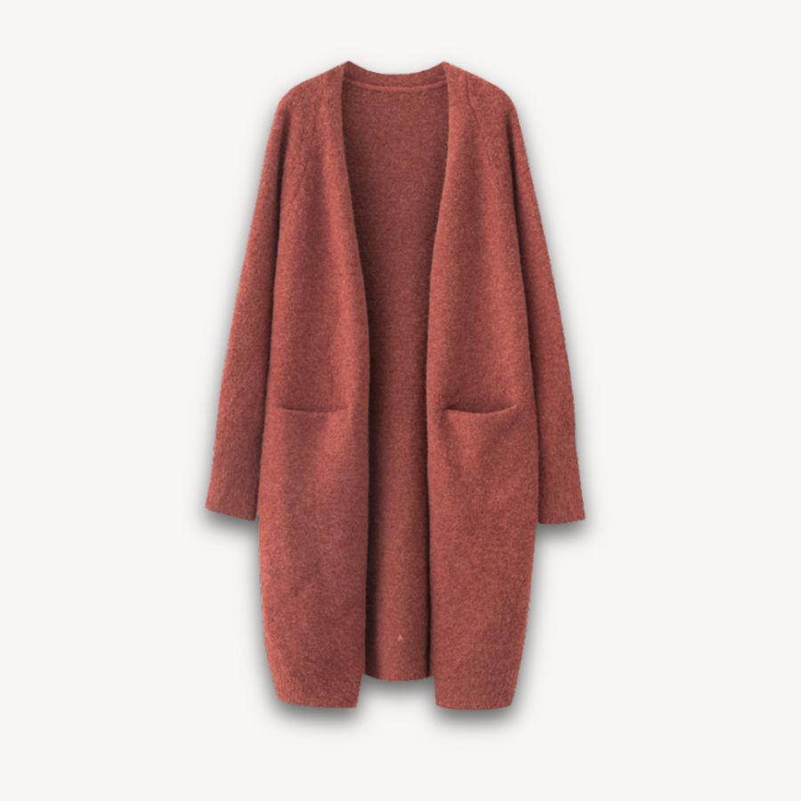 Sabine | Damen Offener Langcardigan Stil