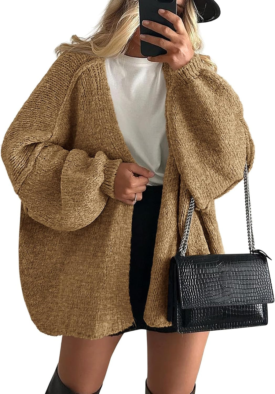 Beatrice | Damen Frühlings Zopfmuster Strickcardigan