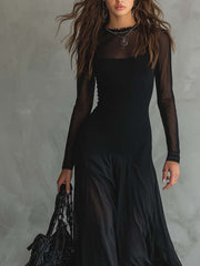 Yazmin – Maxikleid mit Lockerer Passform