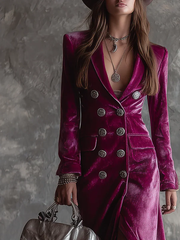 Victoria™ - Samt Blazer Kleid