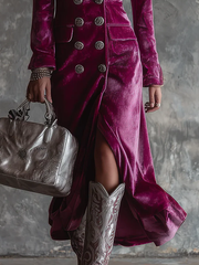 Victoria™ - Samt Blazer Kleid