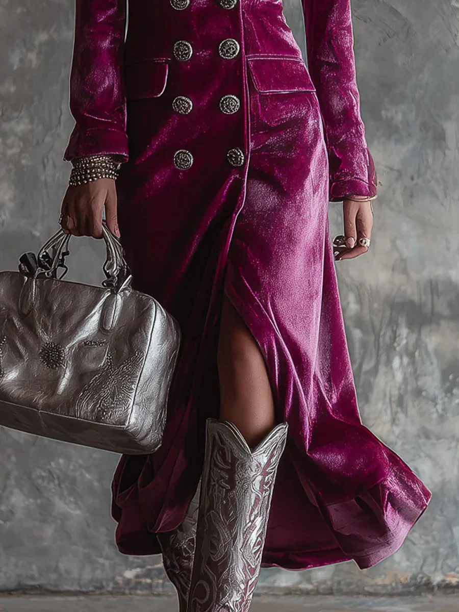 Victoria™ - Samt Blazer Kleid