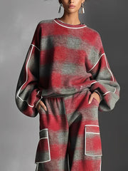 Elena | Stylisches Pullover & Hosen Set Damen chic