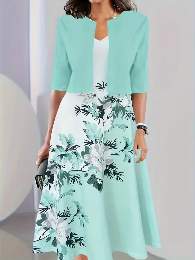 Yna- Stilvolles Blumenmuster Satz