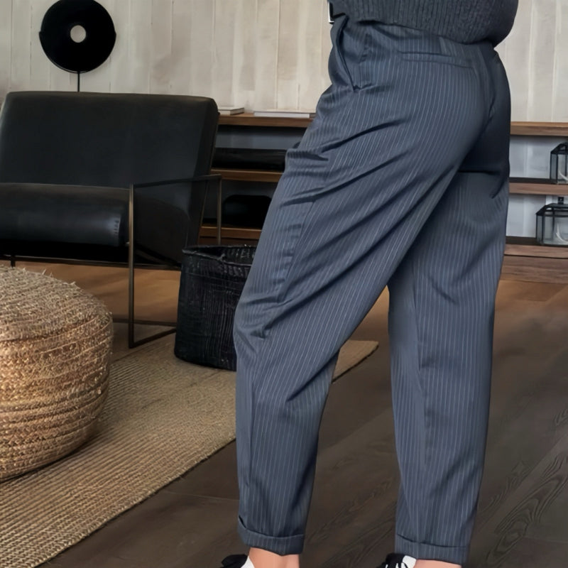 Elegante Damen Anzughose mit hoher Taille | Figurbetont & Bürotauglich