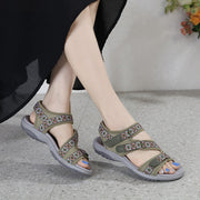Zamira- Damen Sportliche Trekking Sandalen mit verstellbaren Riemen