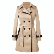 Lässiger Trenchcoat Für Damen | Mit Gürtel