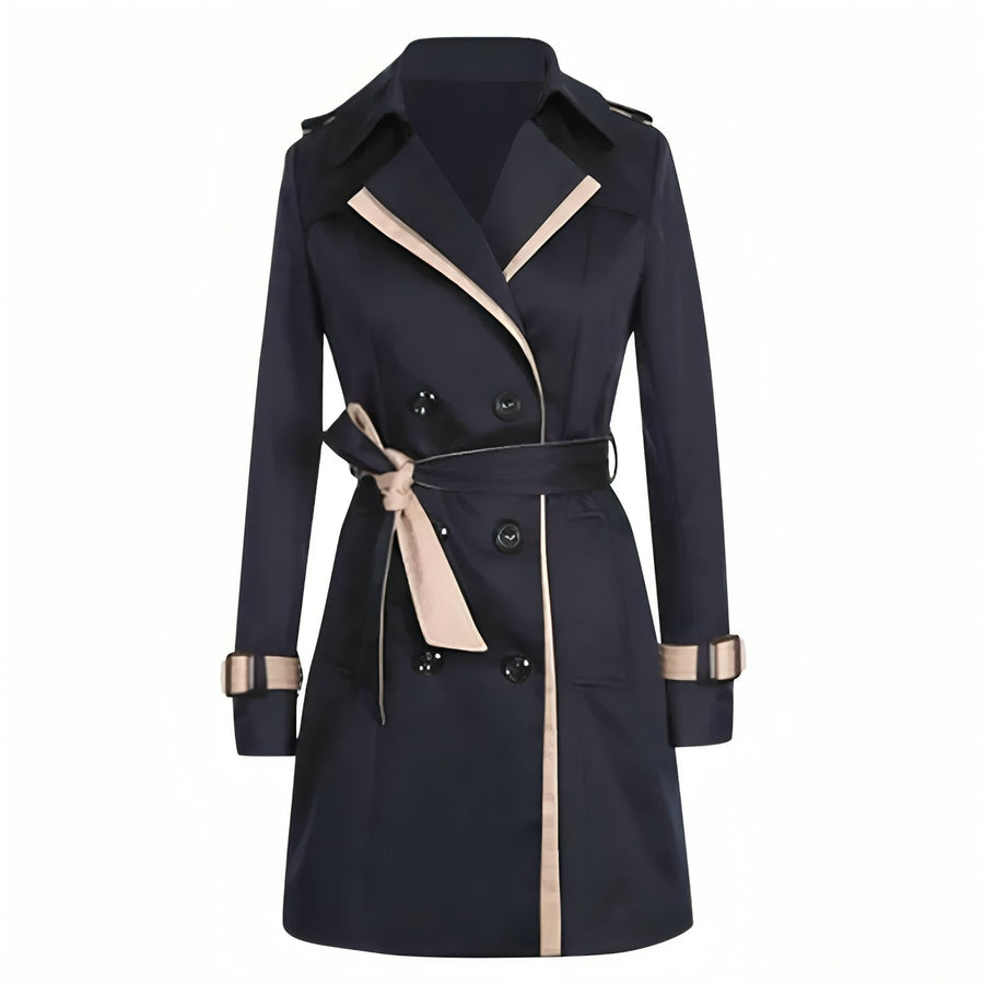 Damen Winter Trenchcoat Mit Gürtel | Casual