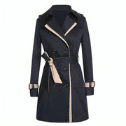 Lässiger Trenchcoat Für Damen | Mit Gürtel
