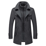 Zweiteilige Herren-Winterjacke mit isolierender Innenjacke – wasserabweisend, stylisch und warm