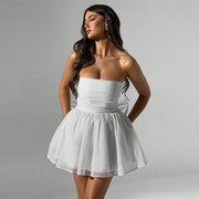 Funkelndes Kurzes Abendkleid