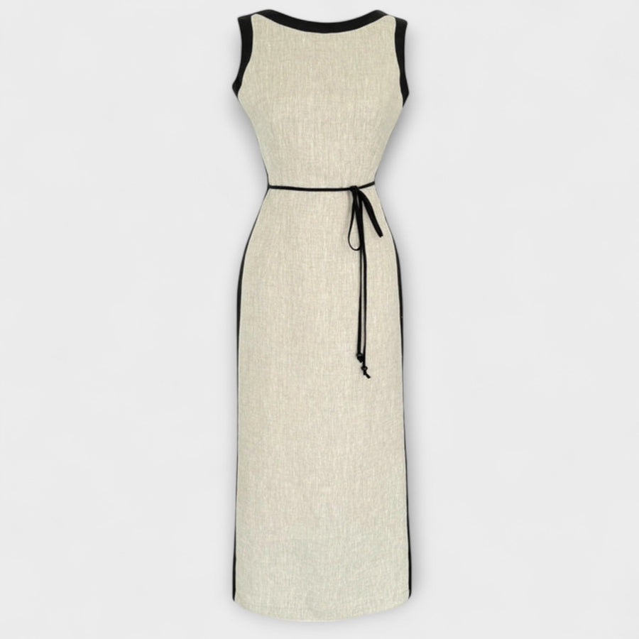 Irene - Elegantes ärmelloses Kleid