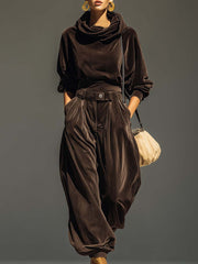 Lina | Modernes Damen Ensemble Hoodie und Hose
