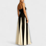 Ember - Klassisches A-Linien Maxikleid mit Tüll-Details