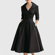 Liudmila – Formelles Midi Kleid