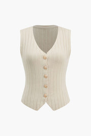 Estelle | Strick-Set mit Blazer, Weste & Midirock
