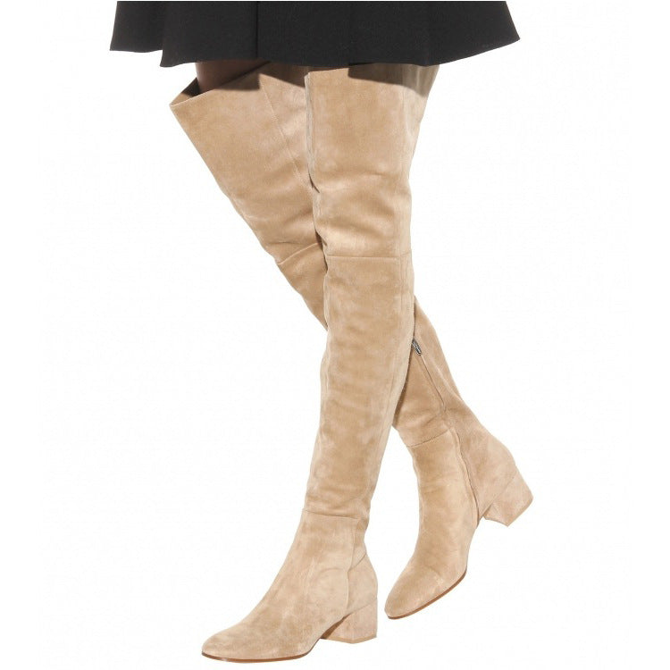 Taylor | Stilvolle Überknie-Stiefel