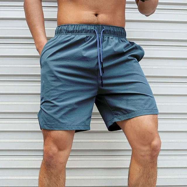 Heidi-Mode | Atmungsaktive, Einfarbige Badeshorts für Männer mit Kordel